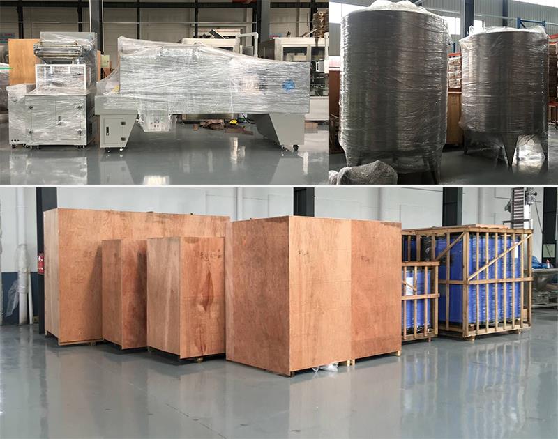 Take care about the filling machines' packing and delivery.jpg