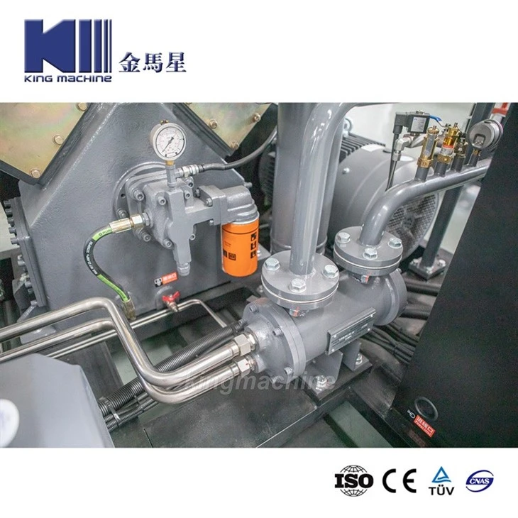 Screw Supercharger Comparison Of Double Stage Oil Free Air Compressor