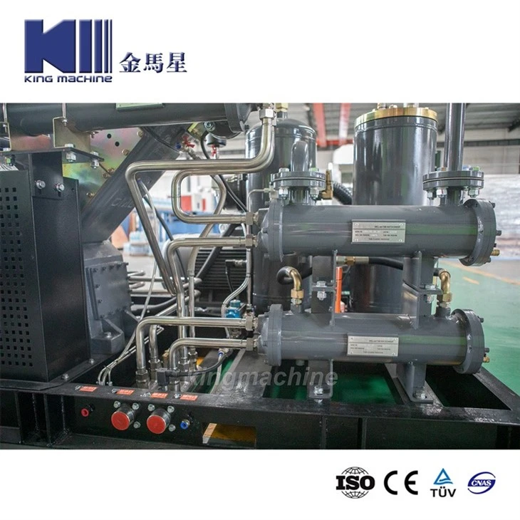 Screw Supercharger Comparison Of Double Stage Oil Free Air Compressor